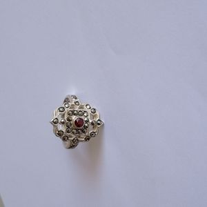Sterling silver Marcasite ring